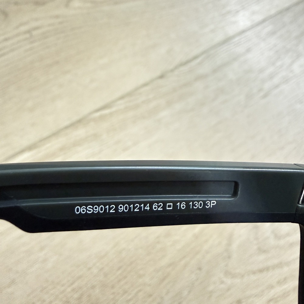 Costa Del Mar Ferg XL Sunglasses Matte Black 580G Gray Polarized Glass 6S9012 - Picture 4 of 9